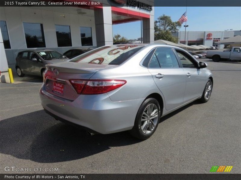 Celestial Silver Metallic / Black 2015 Toyota Camry SE