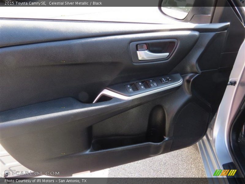 Celestial Silver Metallic / Black 2015 Toyota Camry SE