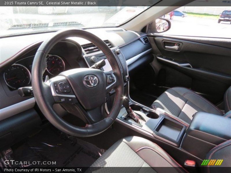 Celestial Silver Metallic / Black 2015 Toyota Camry SE