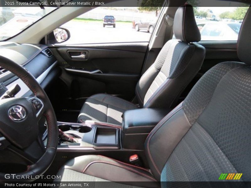 Celestial Silver Metallic / Black 2015 Toyota Camry SE