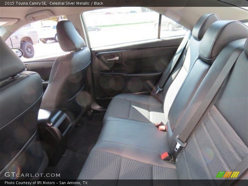 Celestial Silver Metallic / Black 2015 Toyota Camry SE
