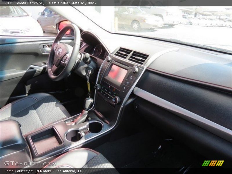 Celestial Silver Metallic / Black 2015 Toyota Camry SE