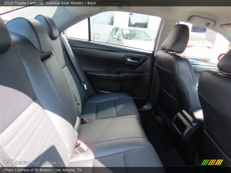 Celestial Silver Metallic / Black 2015 Toyota Camry SE