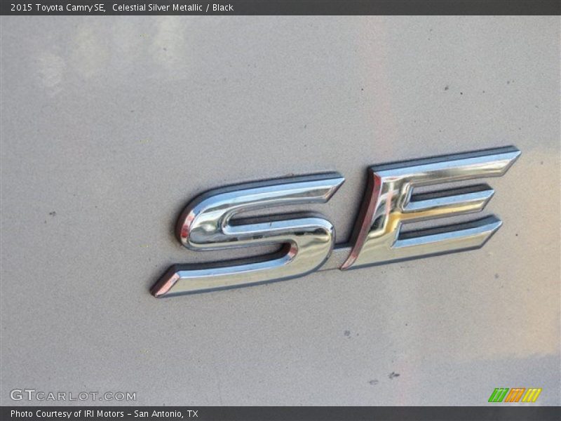 Celestial Silver Metallic / Black 2015 Toyota Camry SE