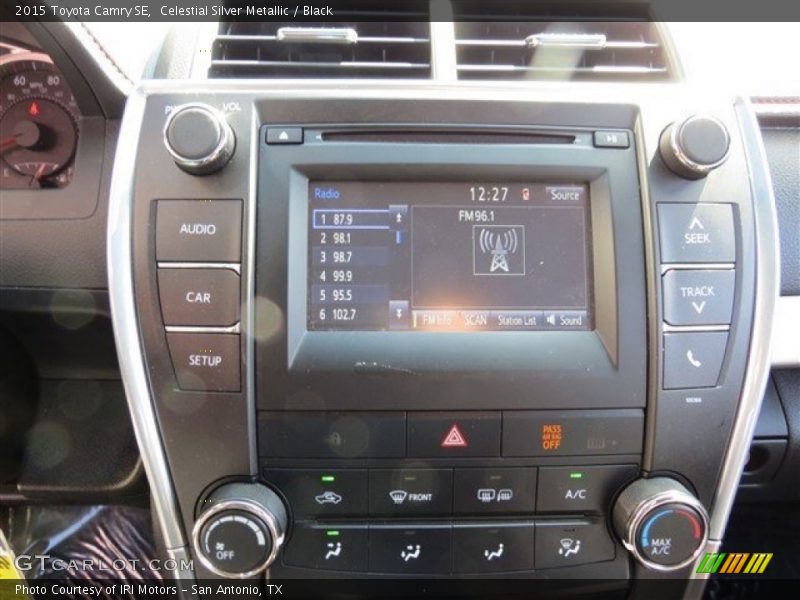 Celestial Silver Metallic / Black 2015 Toyota Camry SE