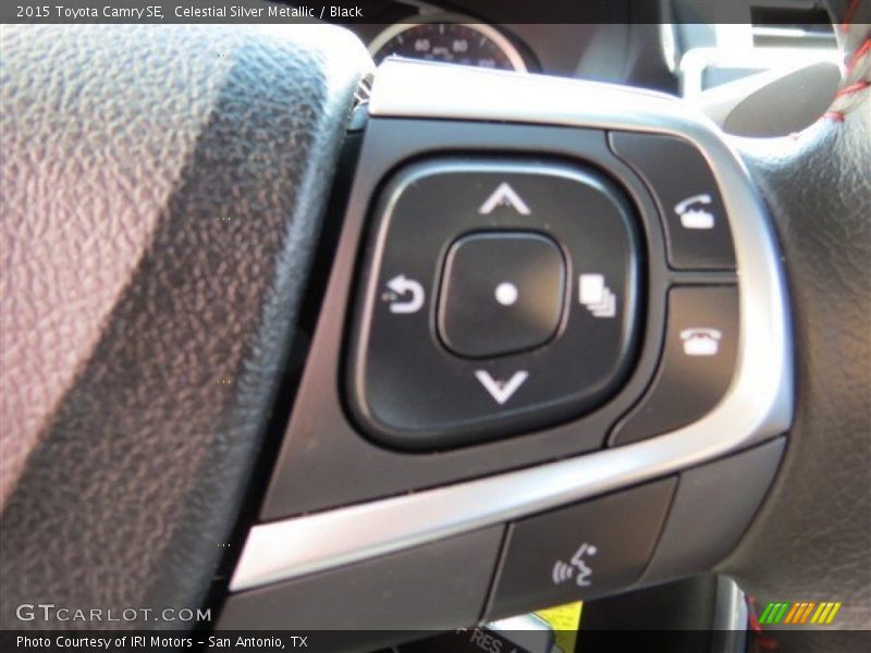 Celestial Silver Metallic / Black 2015 Toyota Camry SE