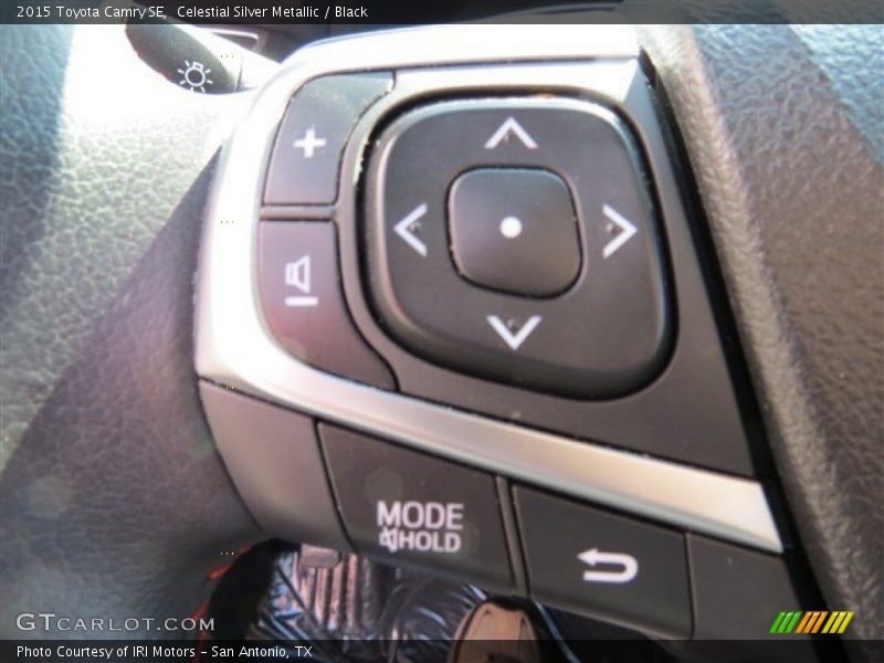 Celestial Silver Metallic / Black 2015 Toyota Camry SE