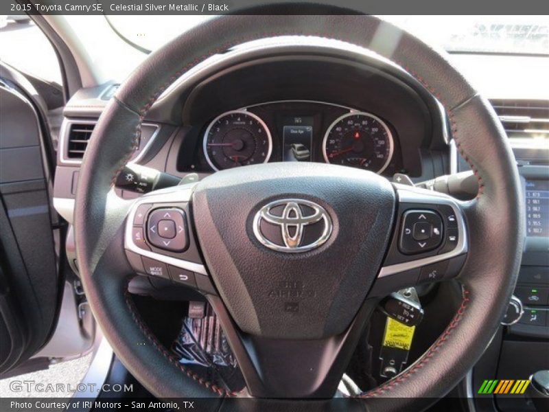 Celestial Silver Metallic / Black 2015 Toyota Camry SE