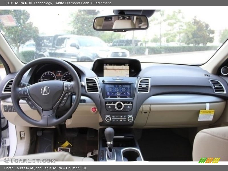 White Diamond Pearl / Parchment 2016 Acura RDX Technology