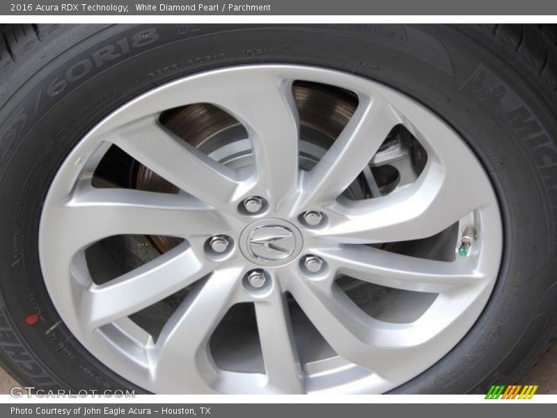 White Diamond Pearl / Parchment 2016 Acura RDX Technology