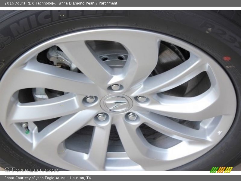 White Diamond Pearl / Parchment 2016 Acura RDX Technology