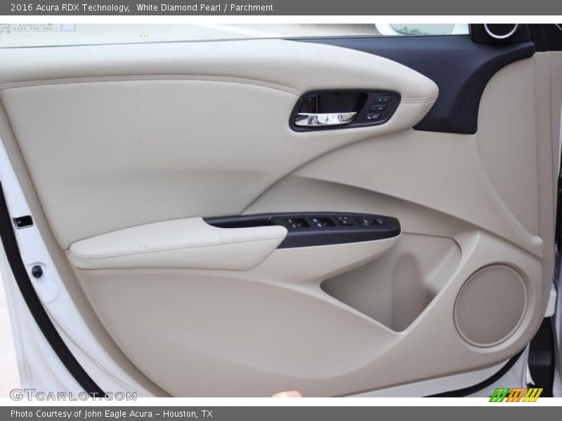 White Diamond Pearl / Parchment 2016 Acura RDX Technology