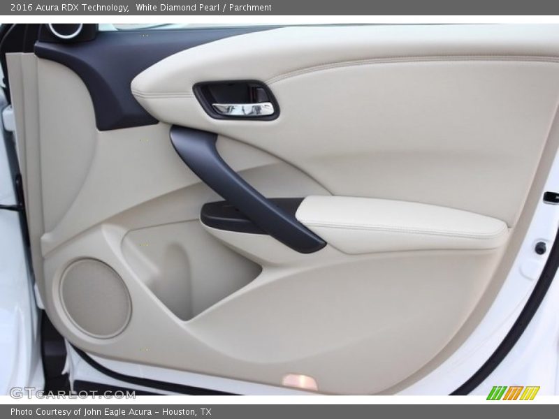 White Diamond Pearl / Parchment 2016 Acura RDX Technology