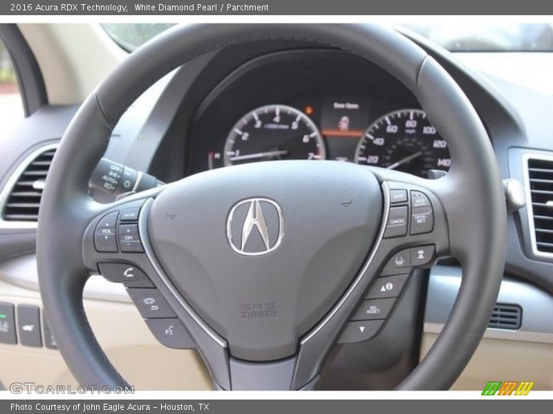 White Diamond Pearl / Parchment 2016 Acura RDX Technology