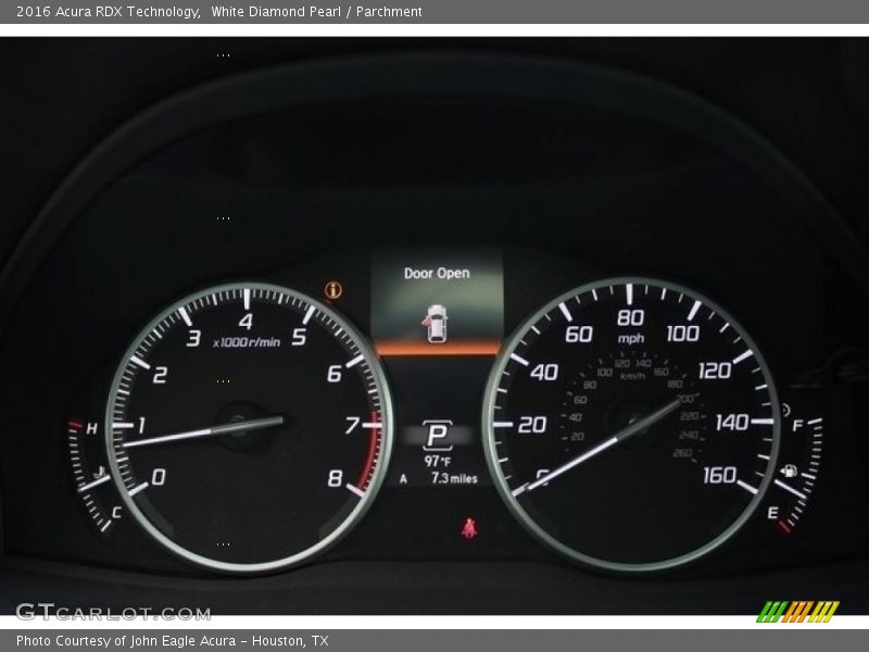 White Diamond Pearl / Parchment 2016 Acura RDX Technology