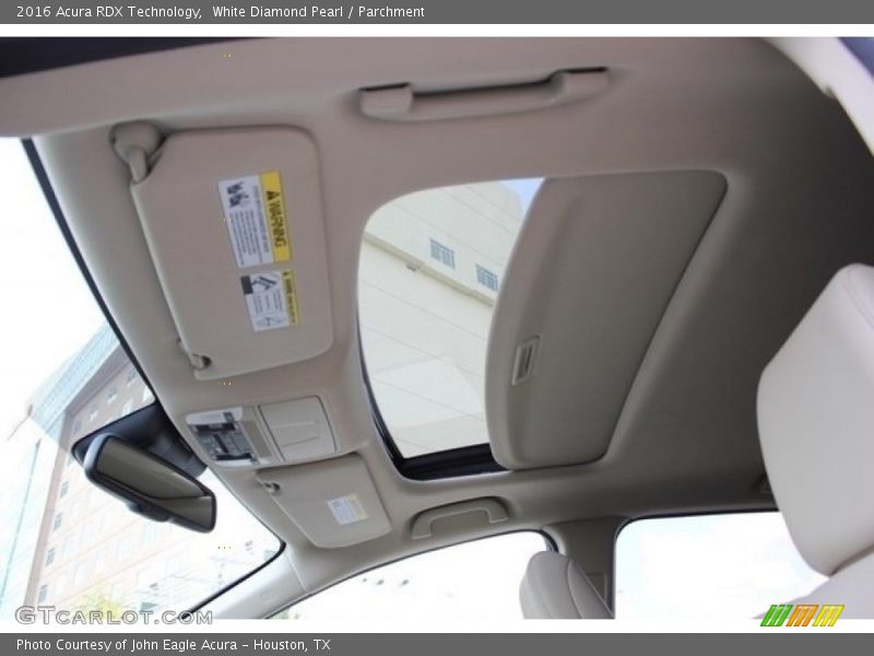 White Diamond Pearl / Parchment 2016 Acura RDX Technology