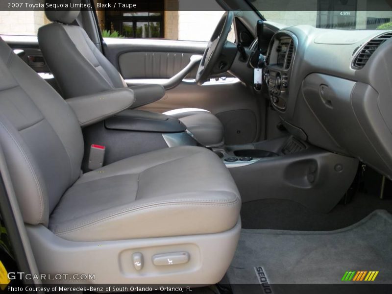 Black / Taupe 2007 Toyota Sequoia Limited