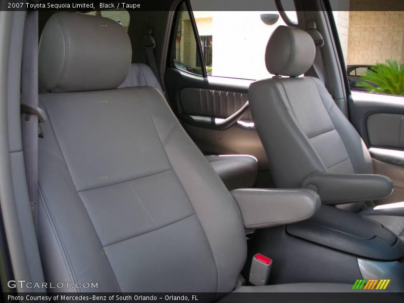 Black / Taupe 2007 Toyota Sequoia Limited