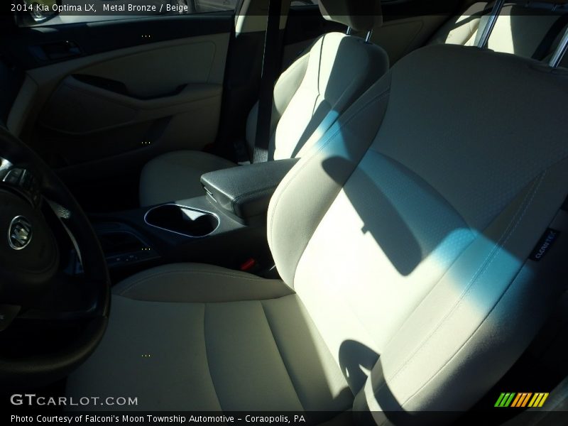 Metal Bronze / Beige 2014 Kia Optima LX