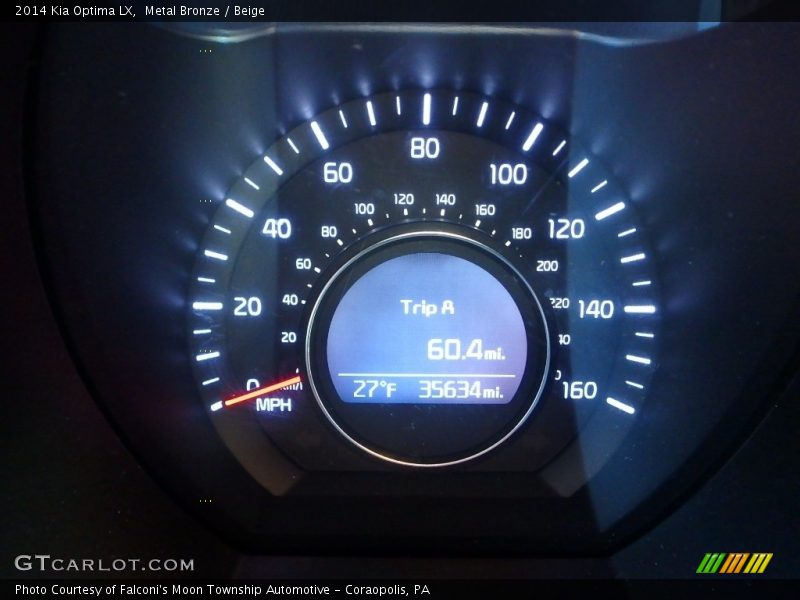 Metal Bronze / Beige 2014 Kia Optima LX