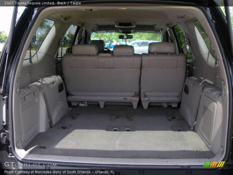 Black / Taupe 2007 Toyota Sequoia Limited