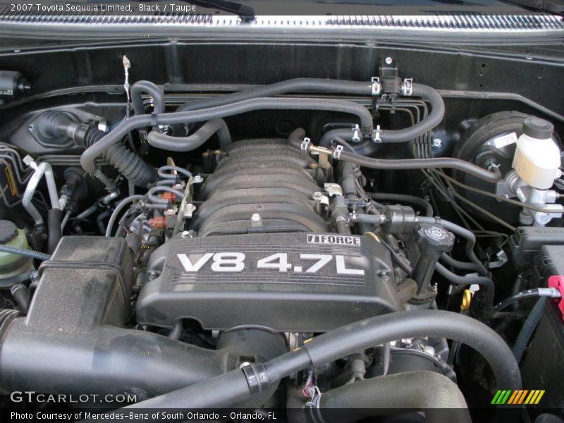 Black / Taupe 2007 Toyota Sequoia Limited