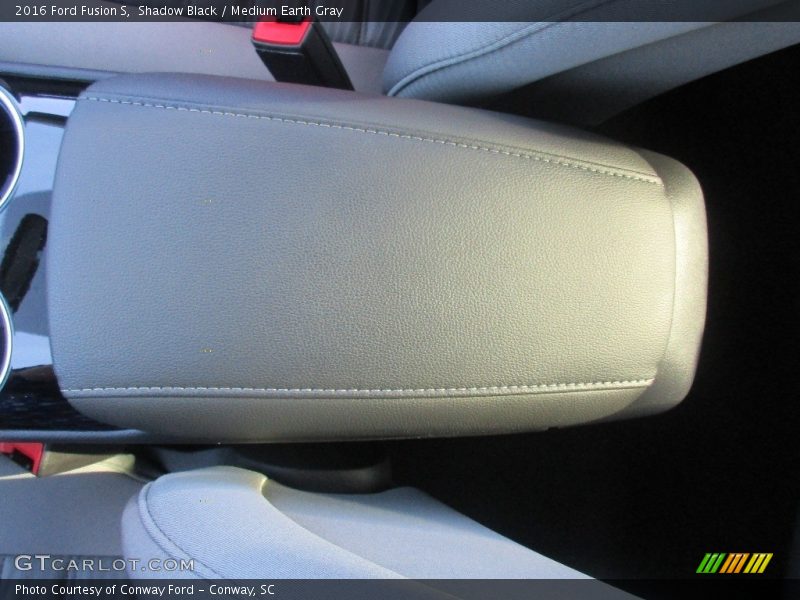 Shadow Black / Medium Earth Gray 2016 Ford Fusion S