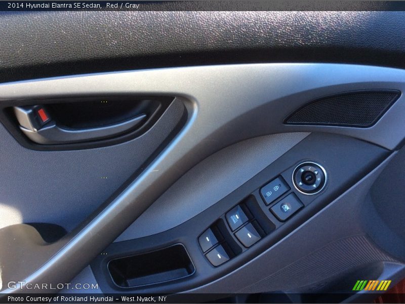 Red / Gray 2014 Hyundai Elantra SE Sedan