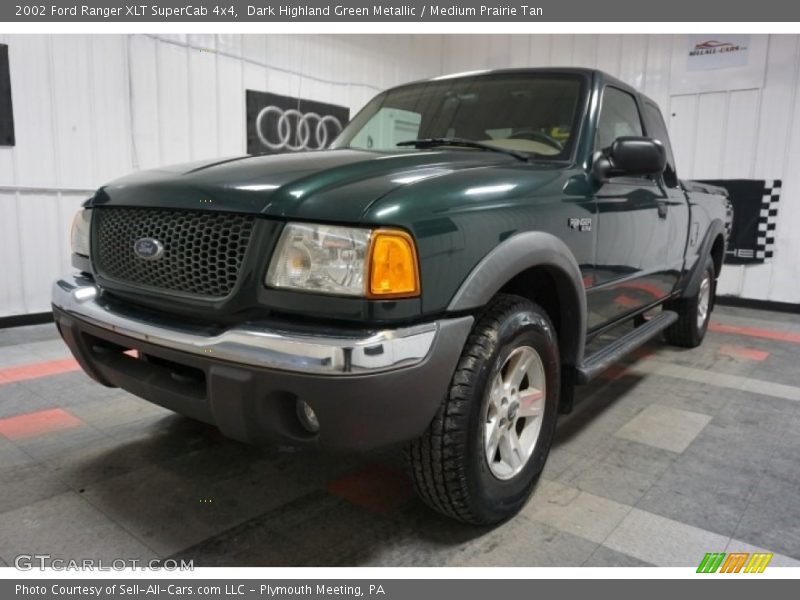 Front 3/4 View of 2002 Ranger XLT SuperCab 4x4