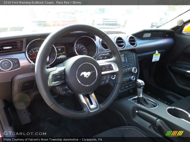 Race Red / Ebony 2016 Ford Mustang EcoBoost Coupe