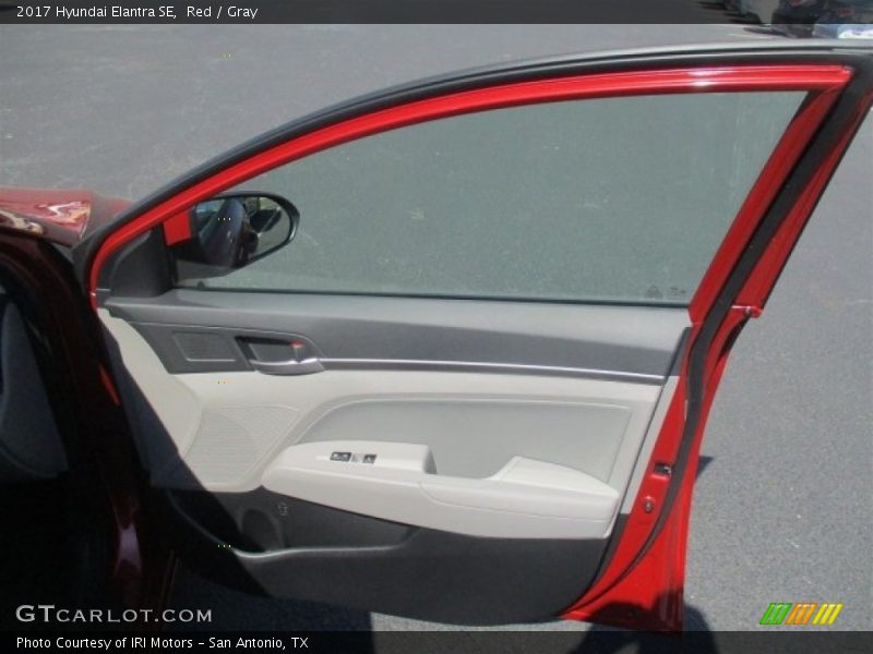 Red / Gray 2017 Hyundai Elantra SE