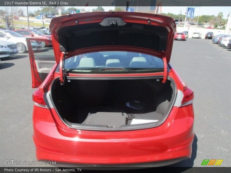 Red / Gray 2017 Hyundai Elantra SE