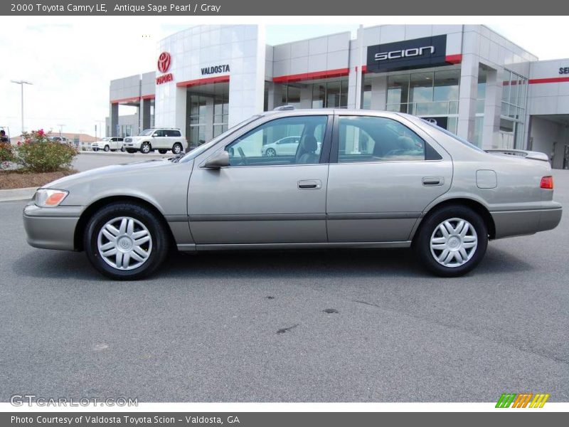 Antique Sage Pearl / Gray 2000 Toyota Camry LE