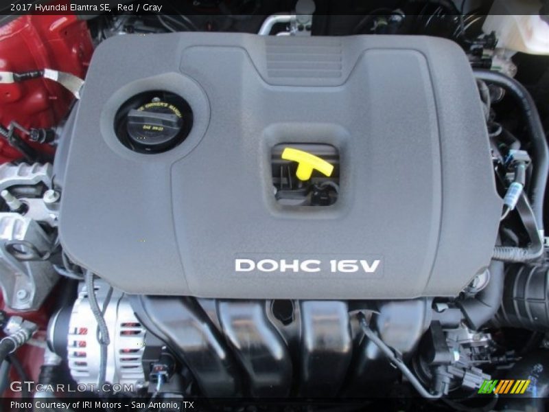 Red / Gray 2017 Hyundai Elantra SE