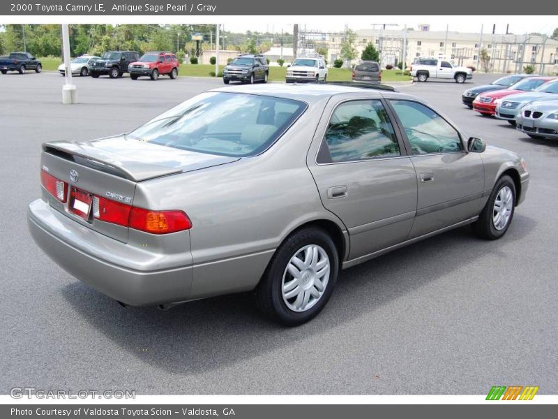 Antique Sage Pearl / Gray 2000 Toyota Camry LE