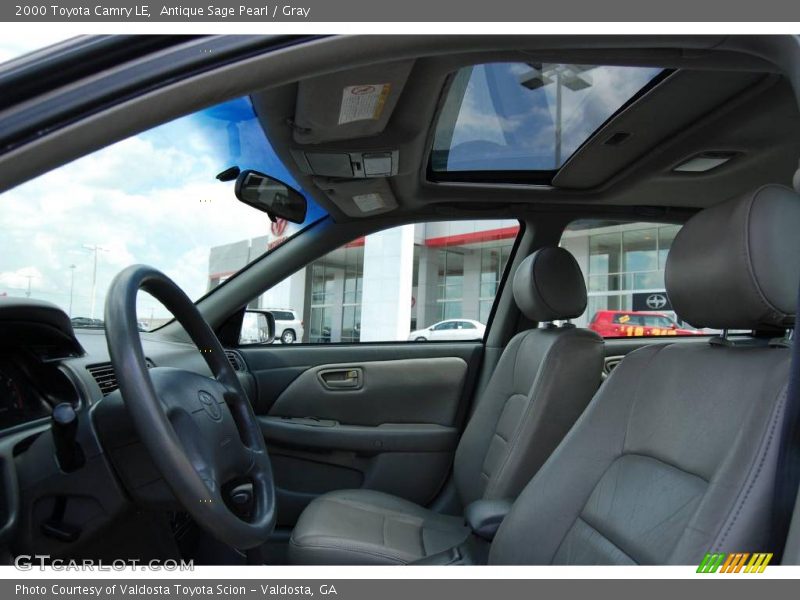 Antique Sage Pearl / Gray 2000 Toyota Camry LE