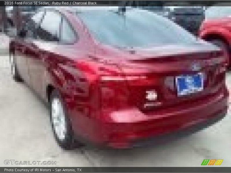 Ruby Red / Charcoal Black 2016 Ford Focus SE Sedan