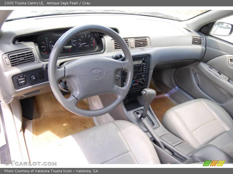 Antique Sage Pearl / Gray 2000 Toyota Camry LE