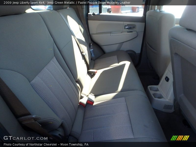 Jeep Green Metallic / Pastel Pebble Beige Mckinley Leather 2009 Jeep Liberty Sport 4x4