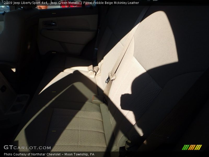 Jeep Green Metallic / Pastel Pebble Beige Mckinley Leather 2009 Jeep Liberty Sport 4x4
