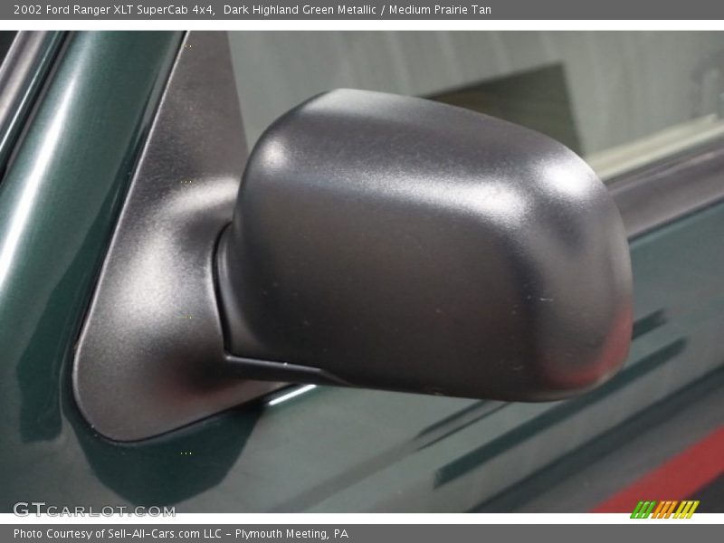 Dark Highland Green Metallic / Medium Prairie Tan 2002 Ford Ranger XLT SuperCab 4x4