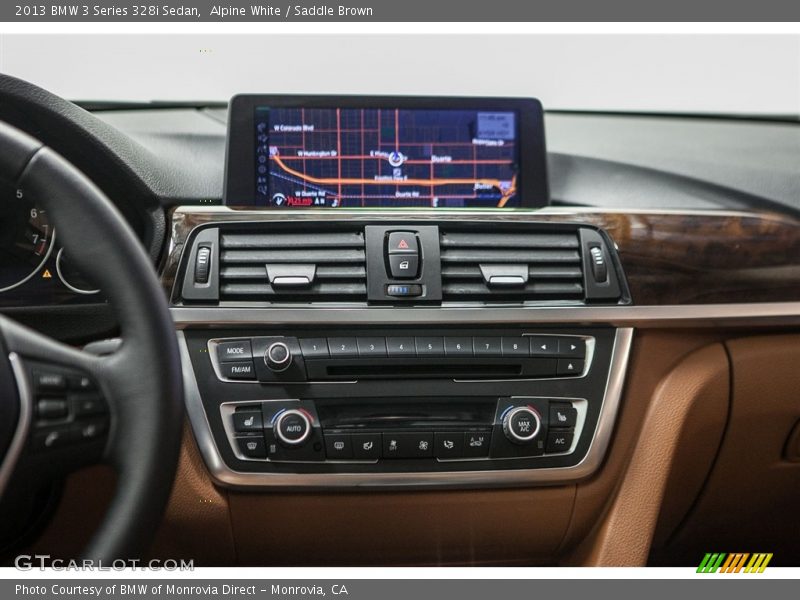 Alpine White / Saddle Brown 2013 BMW 3 Series 328i Sedan