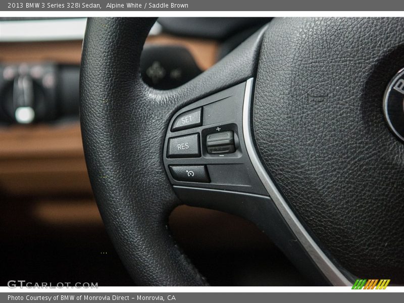 Alpine White / Saddle Brown 2013 BMW 3 Series 328i Sedan