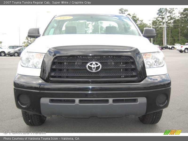 Super White / Graphite Gray 2007 Toyota Tundra Regular Cab