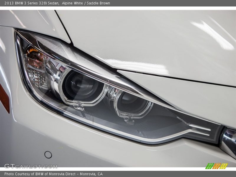 Alpine White / Saddle Brown 2013 BMW 3 Series 328i Sedan
