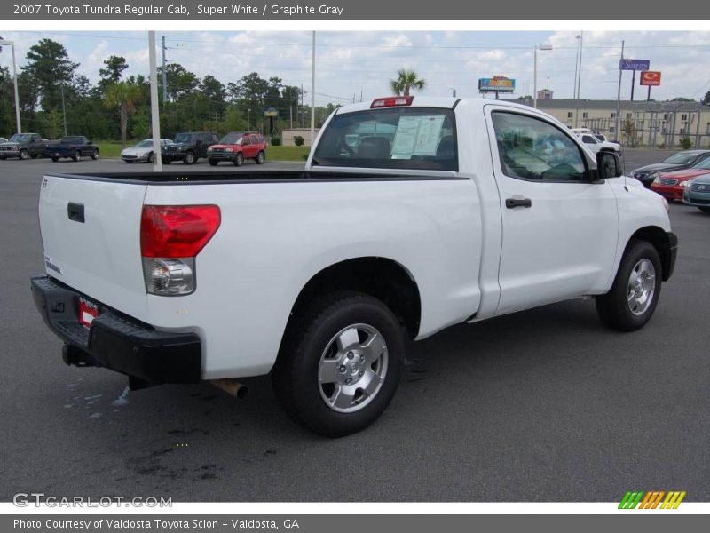 Super White / Graphite Gray 2007 Toyota Tundra Regular Cab