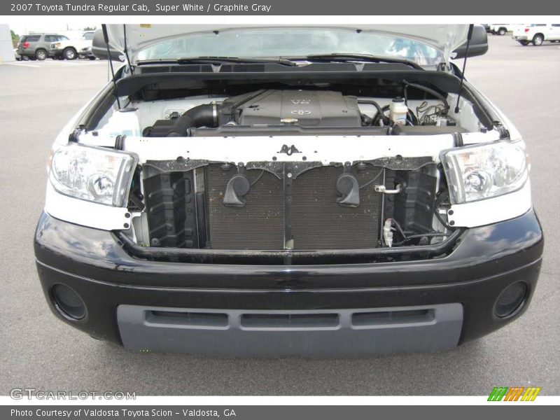 Super White / Graphite Gray 2007 Toyota Tundra Regular Cab