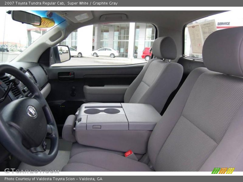 Super White / Graphite Gray 2007 Toyota Tundra Regular Cab