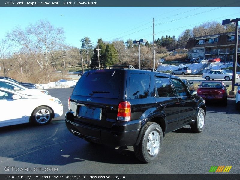 Black / Ebony Black 2006 Ford Escape Limited 4WD