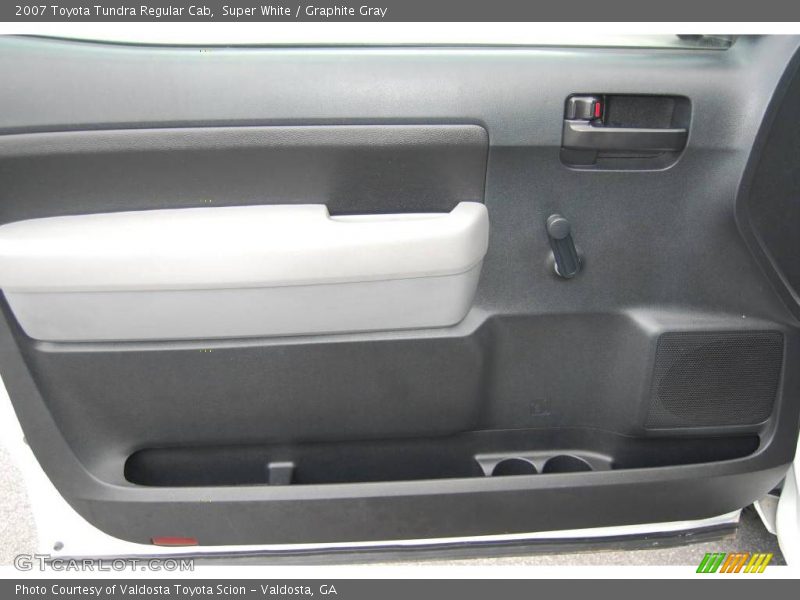 Super White / Graphite Gray 2007 Toyota Tundra Regular Cab